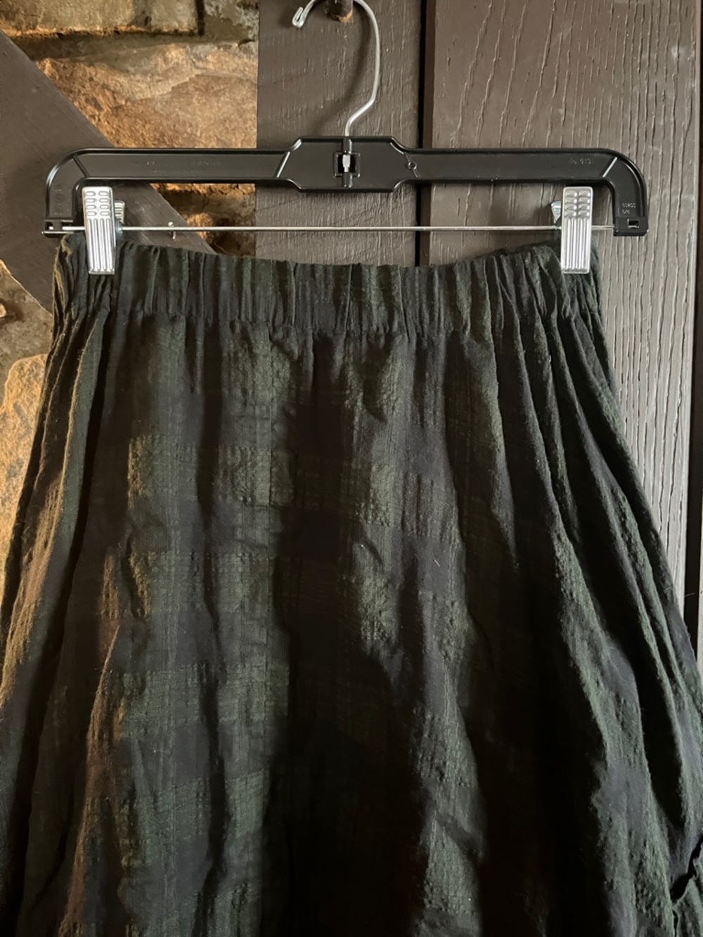 Nicholas K x Free People Green Plaid Maxi Skirt! XS - Picture 4 of 7